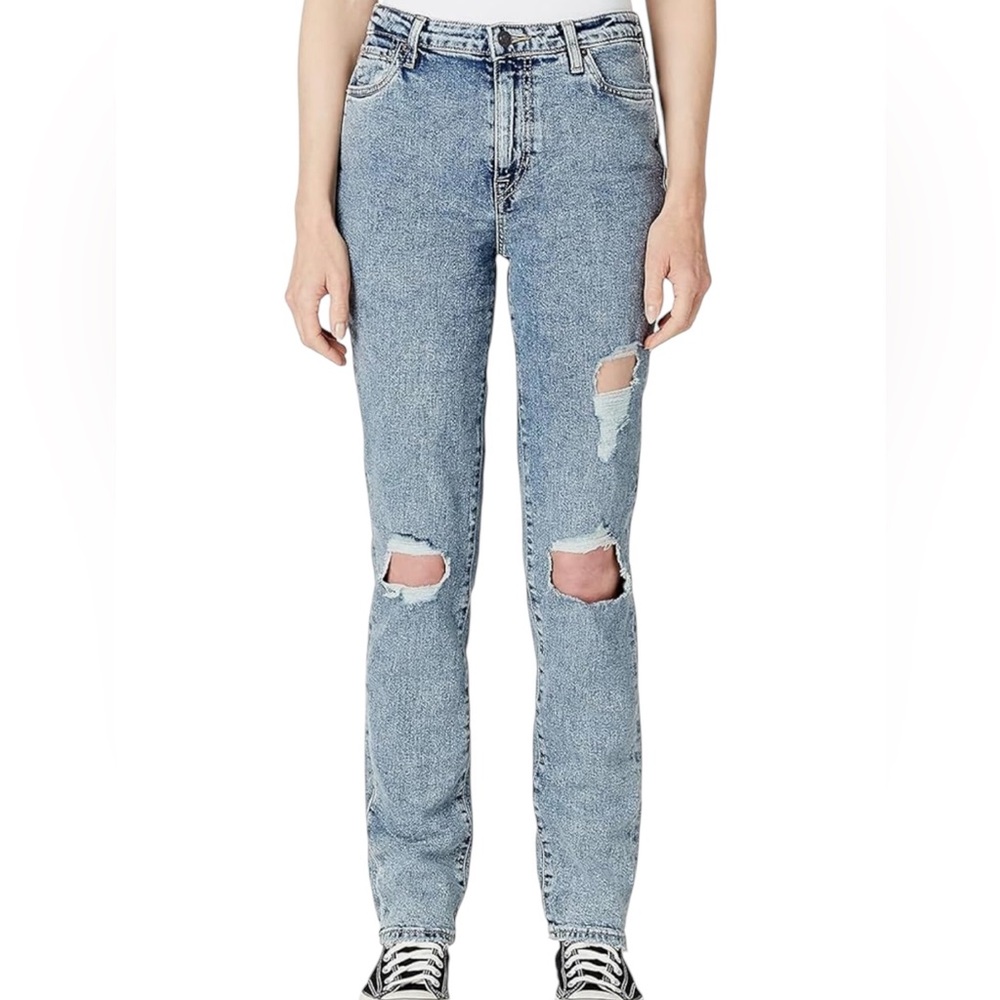 NEW Buffalo David Bitton Hi Rise Straight Cut Jean Women's Size 28